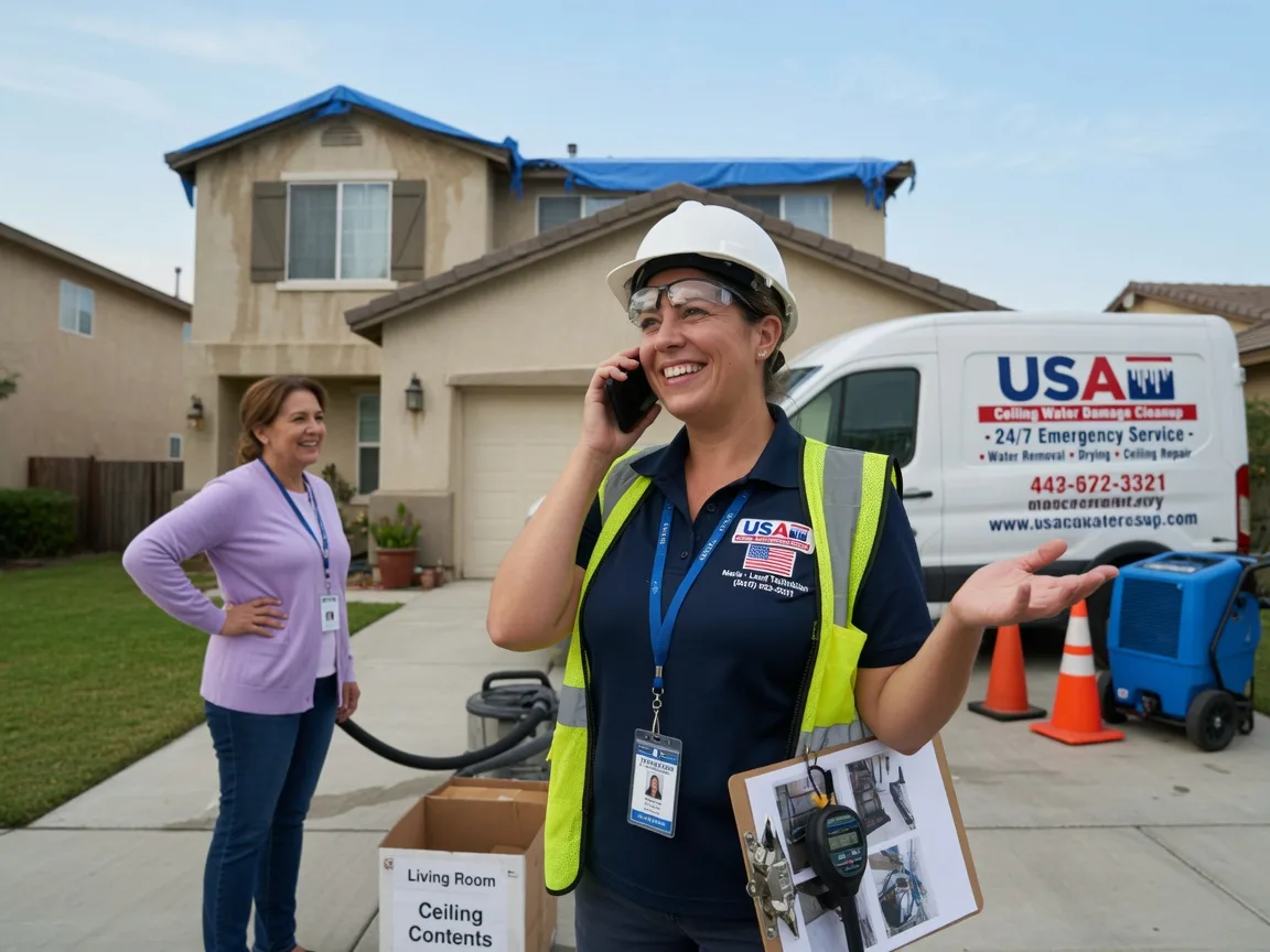 Ceiling Water Damage Restoration Carrolls, WA FAQs